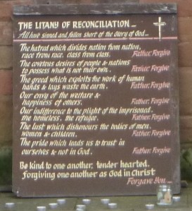 Litany of Reconciliation Buzz 5-2014